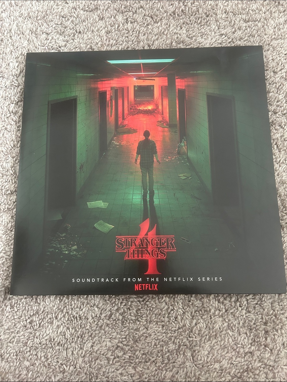 Netflix Stranger Things 4 Vinyl  — Red & Green Artwork